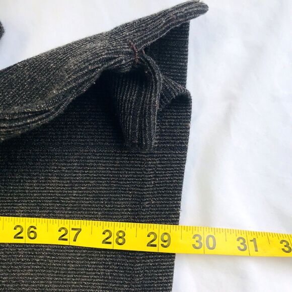 Chereskin Polo Sweater 1/4 Zip Vintage Y2K Green Gray L Mens Sweatshirt +Tee 80s - Picture 9 of 11